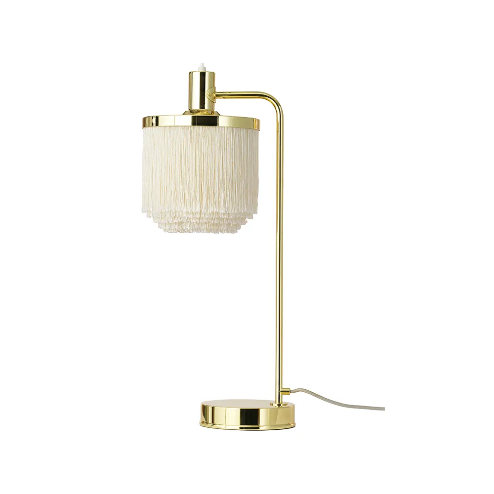 Fringe bordslampa, Cream white Warm Nordic