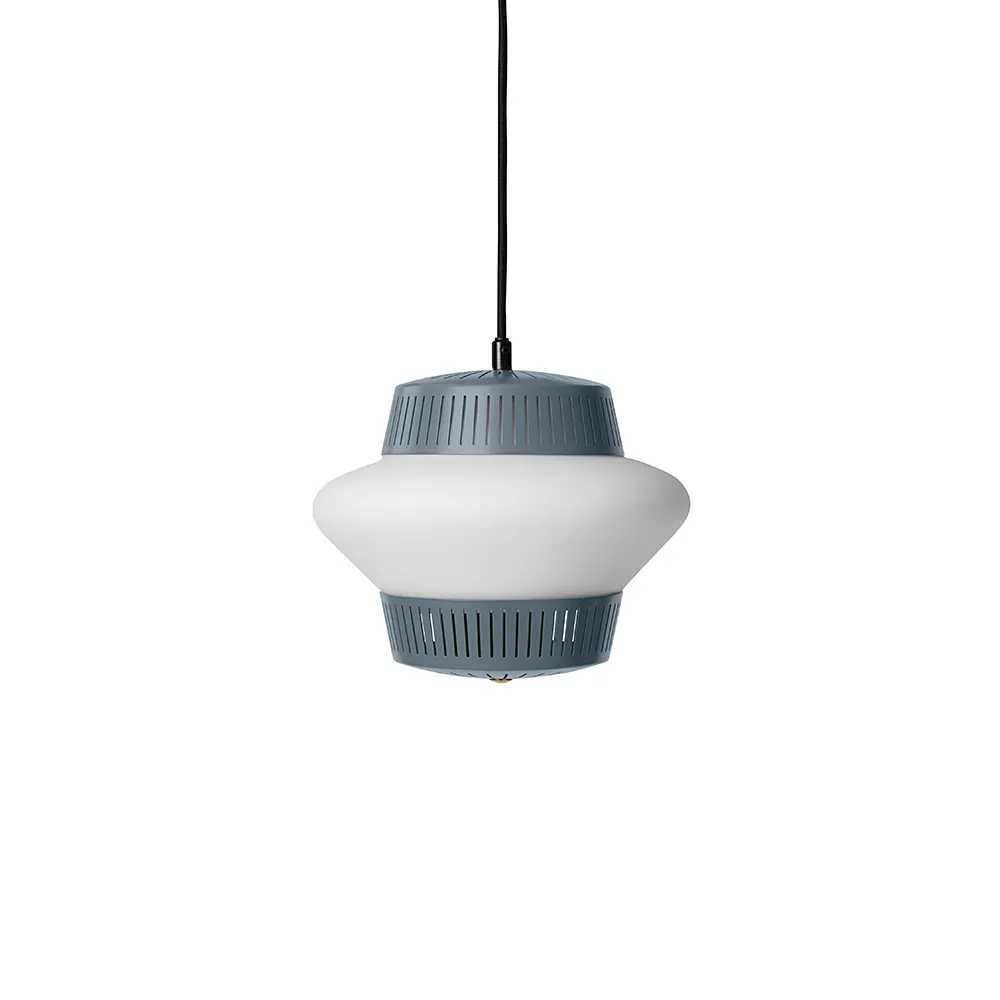 Opal Arch pendel, sky grey, sandblästrad opal Warm Nordic