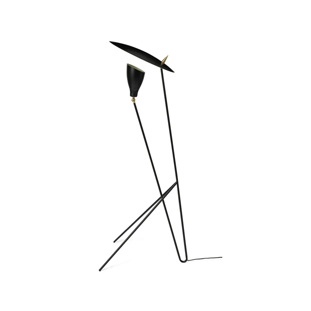 Silhouette golvlampa, black noir Warm Nordic