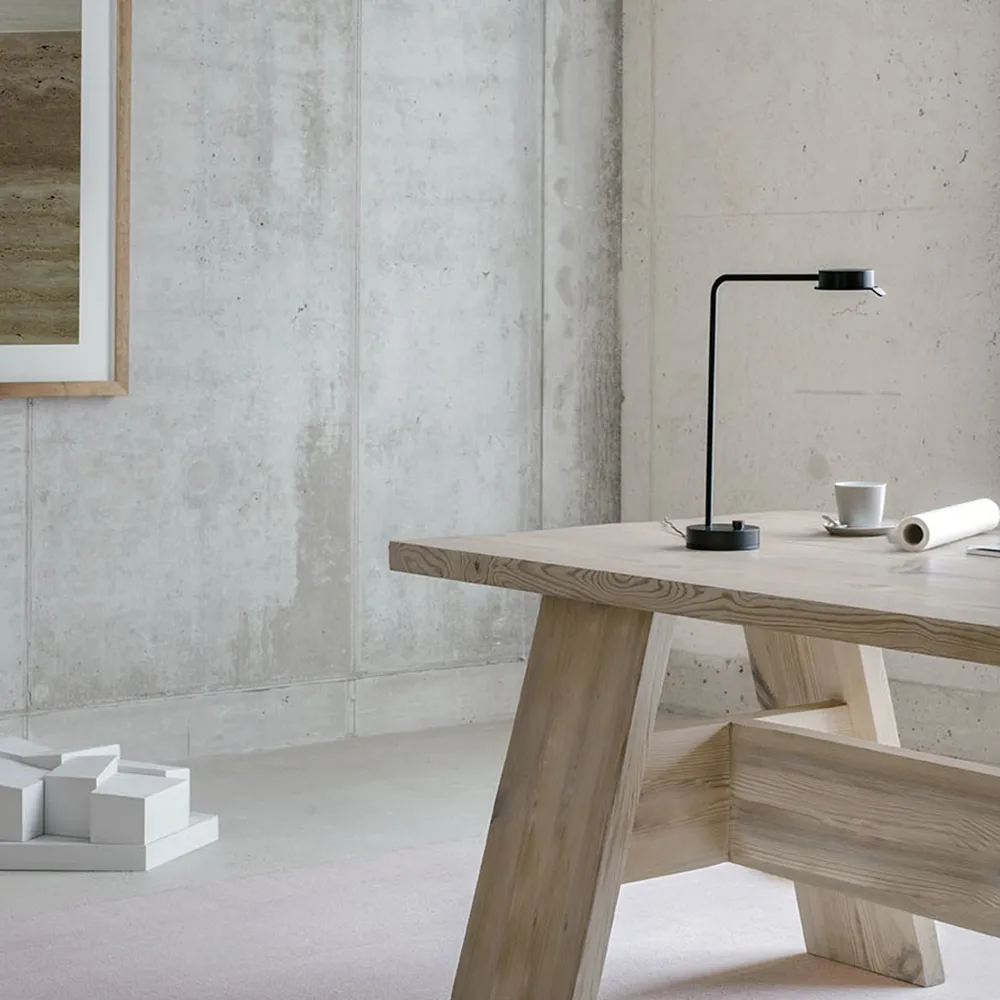 w102 chipperfield t bordslampa, svart Wastberg+