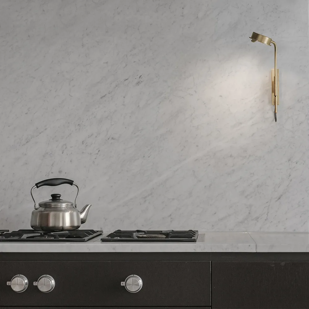 w102 chipperfield vägglampa, mässing Wastberg+