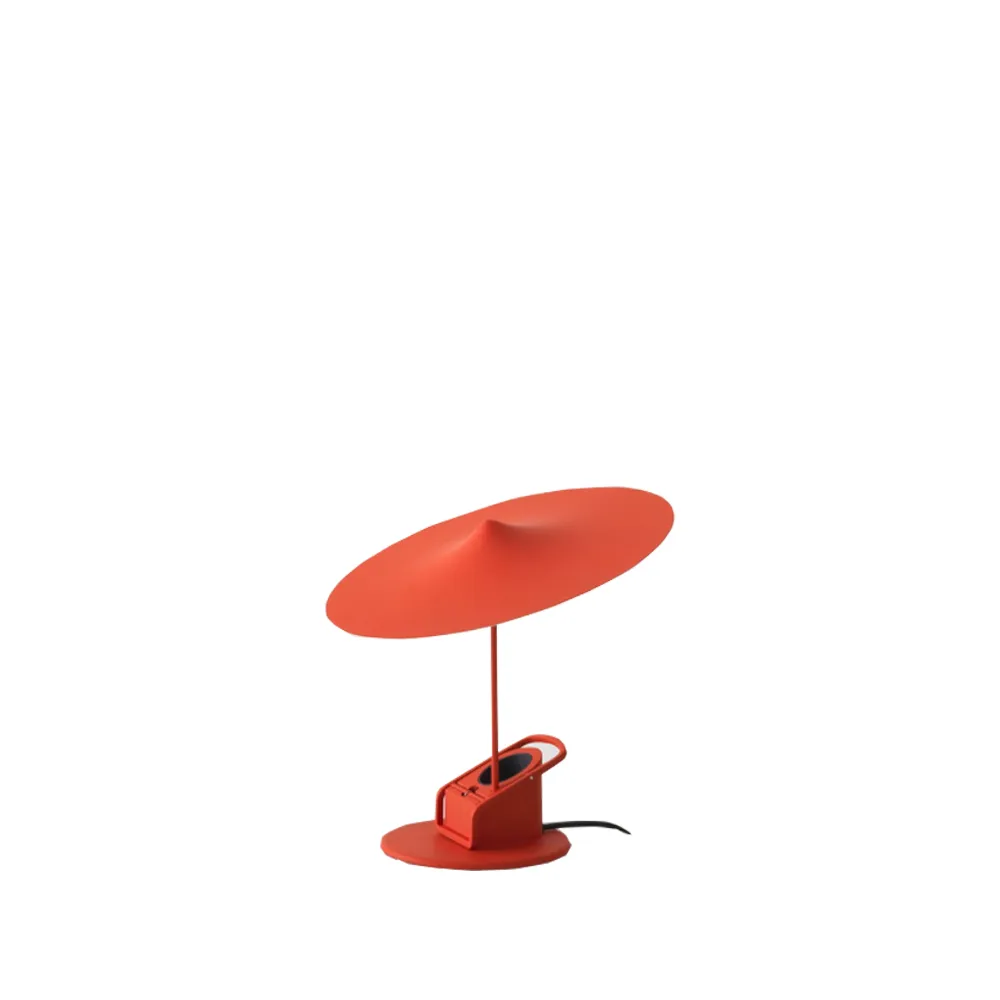 w153 île bordslampa, poppy red Wastberg+
