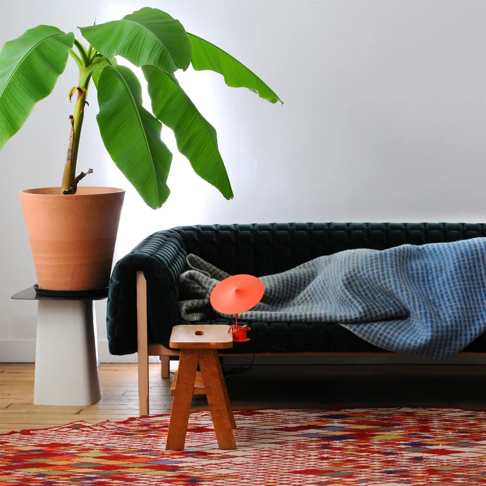 w153 île bordslampa, sky blue Wastberg+