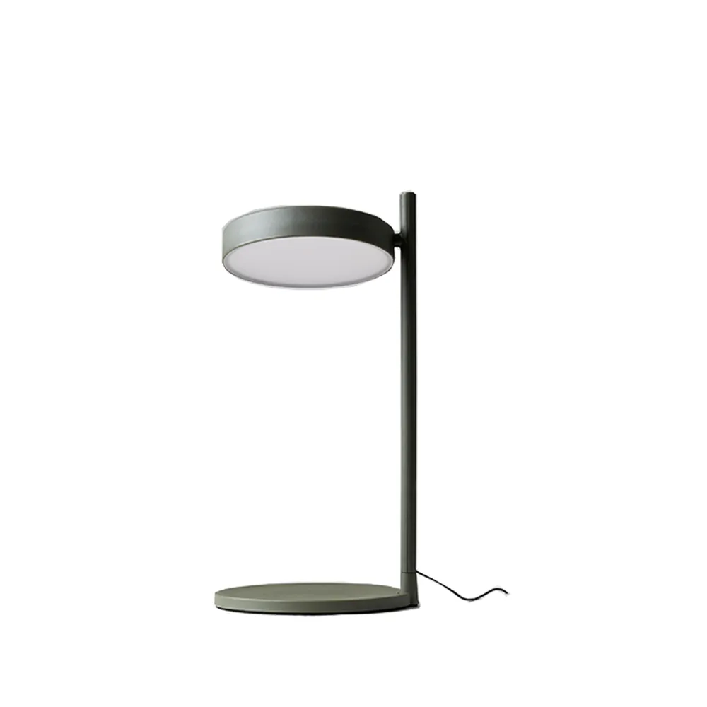 w182 Pastille b2 bordslampa, olive green, lång arm Wastberg+