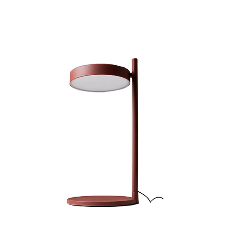 w182 Pastille b2 bordslampa, oxide red, lång arm Wastberg+