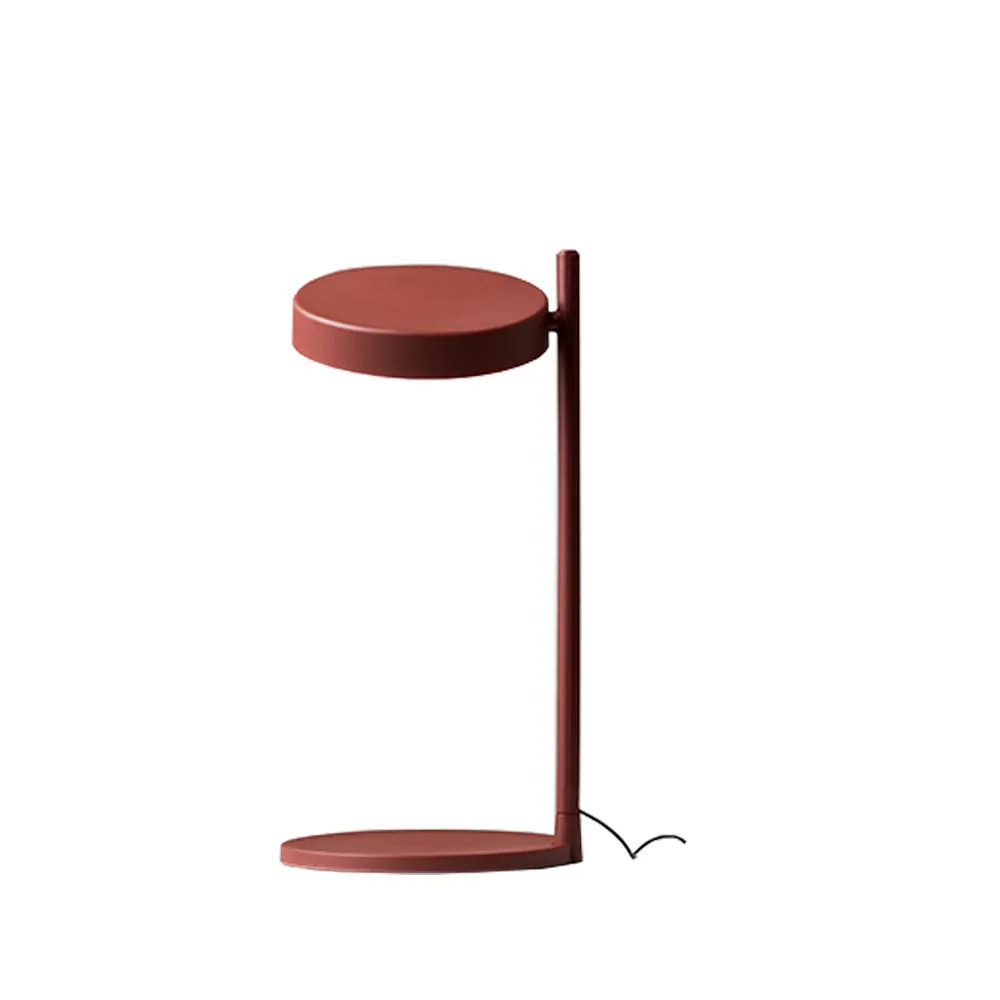 w182 Pastille b2 bordslampa, oxide red, lång arm Wastberg+