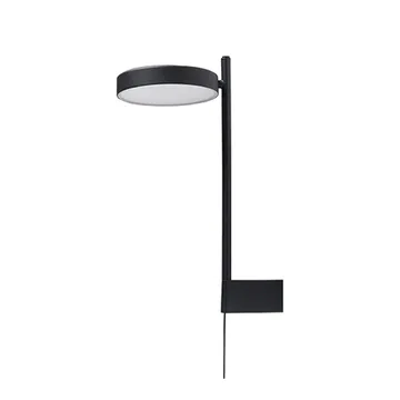 w182 Pastille br2 vägglampa - graphite black, lång arm - Wastberg+