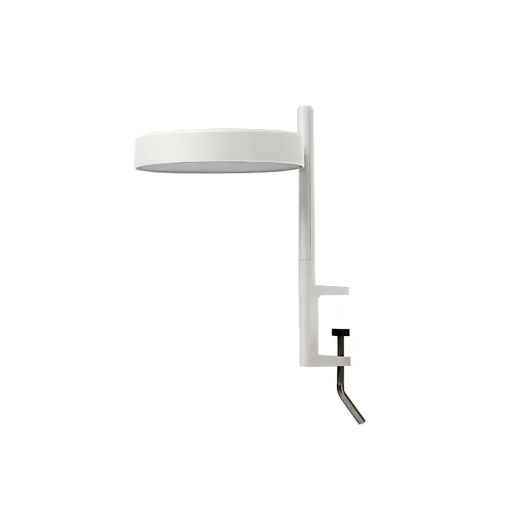 w182 Pastille c1 bordslampa, soft white, kort arm, klämfäste Wastberg+