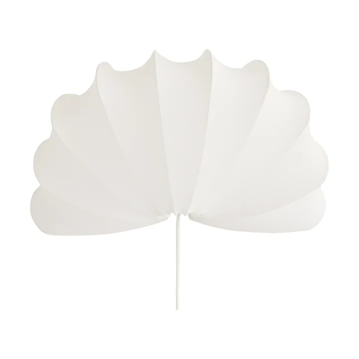 Anna vägglampa L 54 cm - White cotton - Watt & Veke
