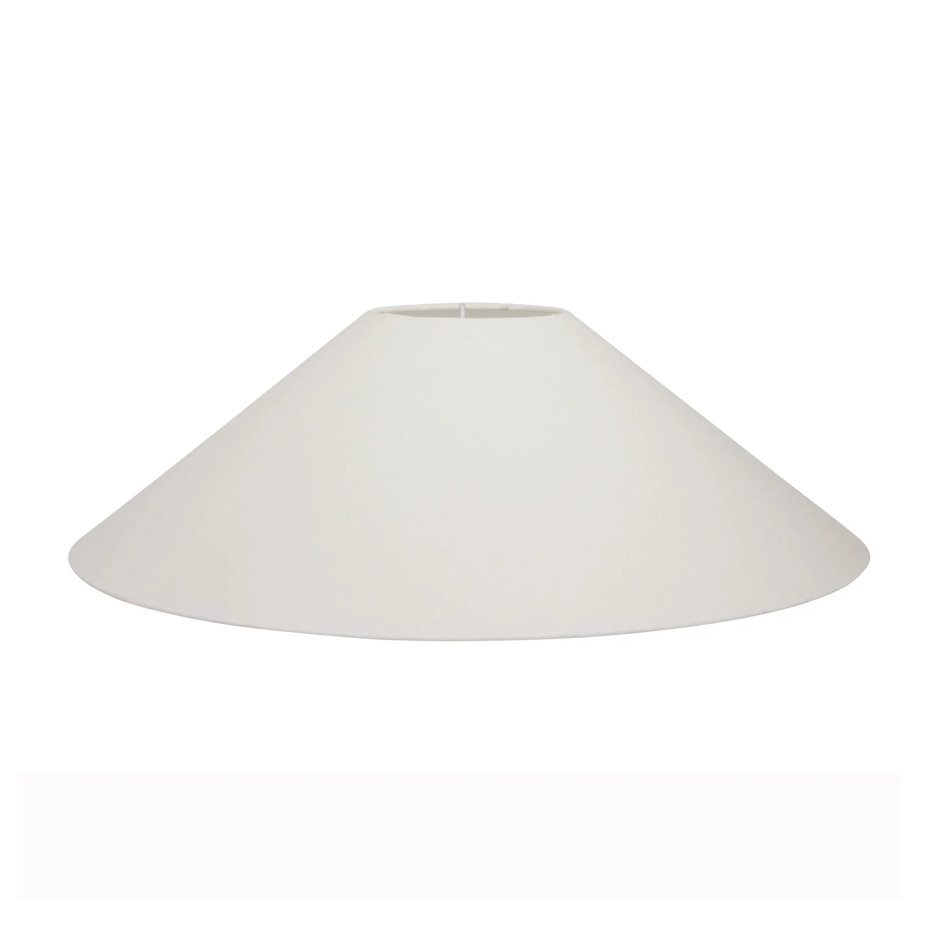 Basic flat lampskärm Ø42 cm, White Watt & Veke