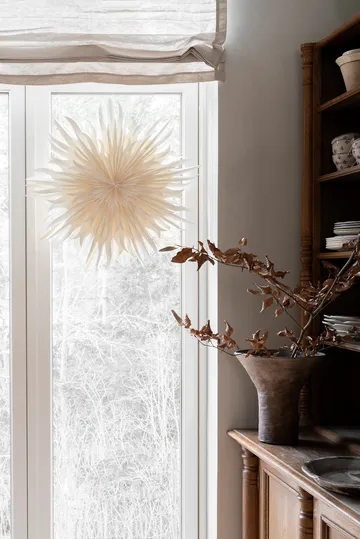 Eldig julstjärna Ø70 cm - Vit - Watt & Veke