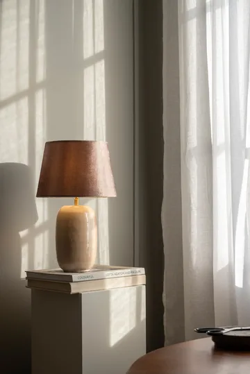 Emily lampfot Ø12x28,5 cm - Beige - Watt & Veke