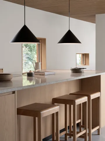 Kuro pendel - Black, Ø45x25 cm - Watt & Veke
