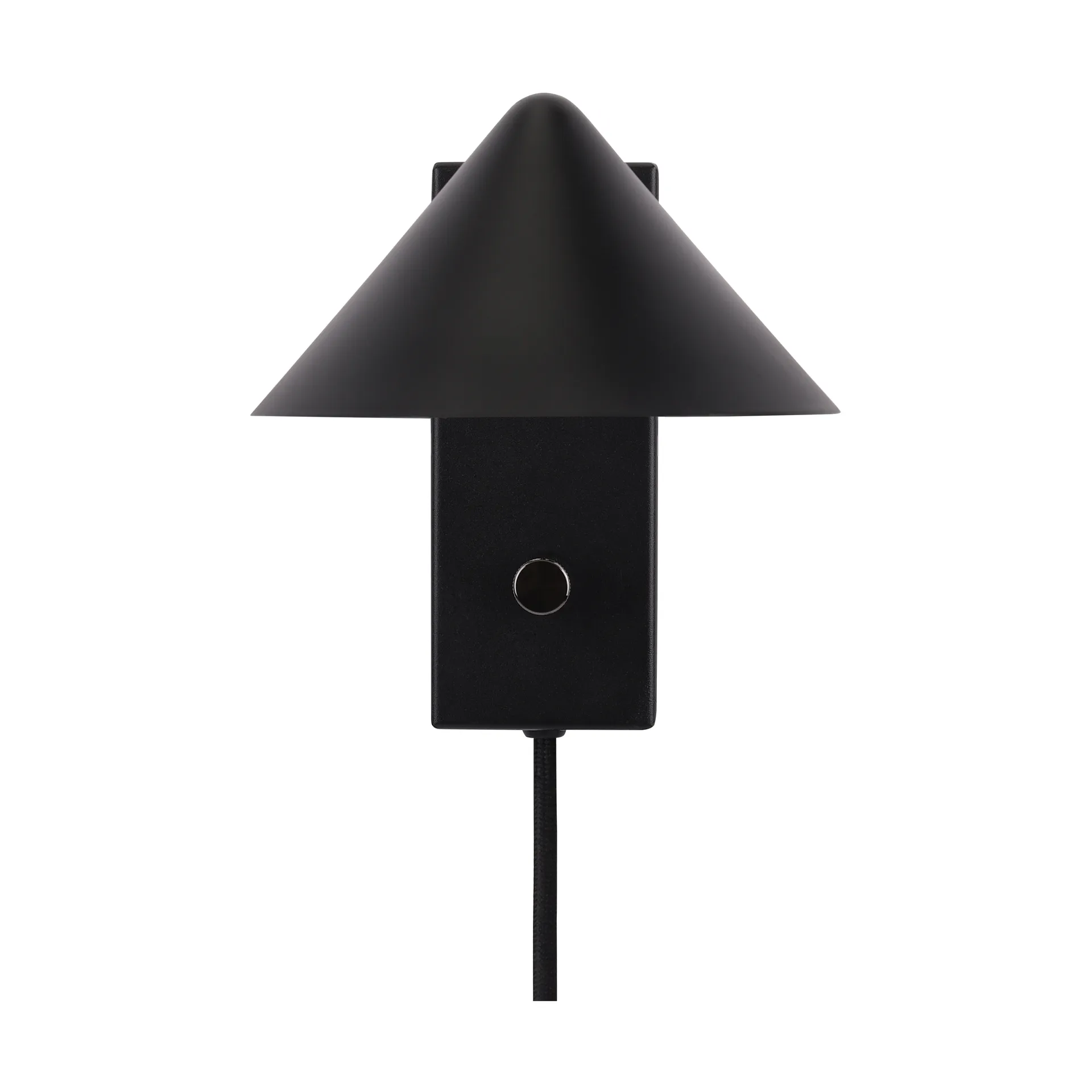 Kuro vägglampa, Black, Ø14x16 cm, read Watt & Veke