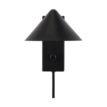 Kuro vägglampa - Black, Ø14x16 cm, read - Watt & Veke
