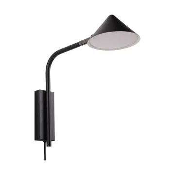 Kuro vägglampa - Black, Ø14x32 cm, wall - Watt & Veke
