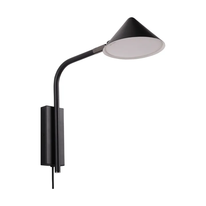 Kuro vägglampa - Black, Ø14x32 cm, wall - Watt & Veke