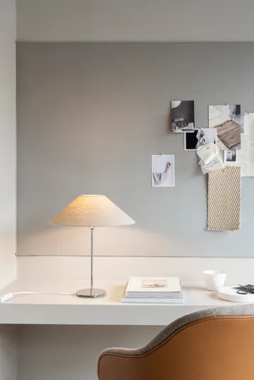 Line 35 bordslampfot - Silver - Watt & Veke
