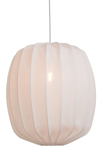Prisma lampskärm Ø45 cm linne - White - Watt & Veke