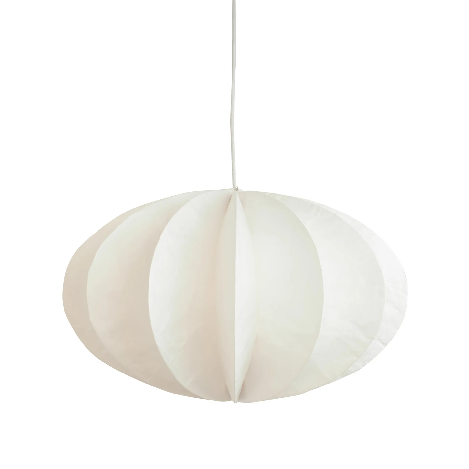Pumpkin pendel, White (vit), Ø48x47 cm Watt & Veke