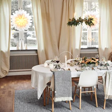 Snöblomma adventsstjärna - 68 cm - Watt & Veke