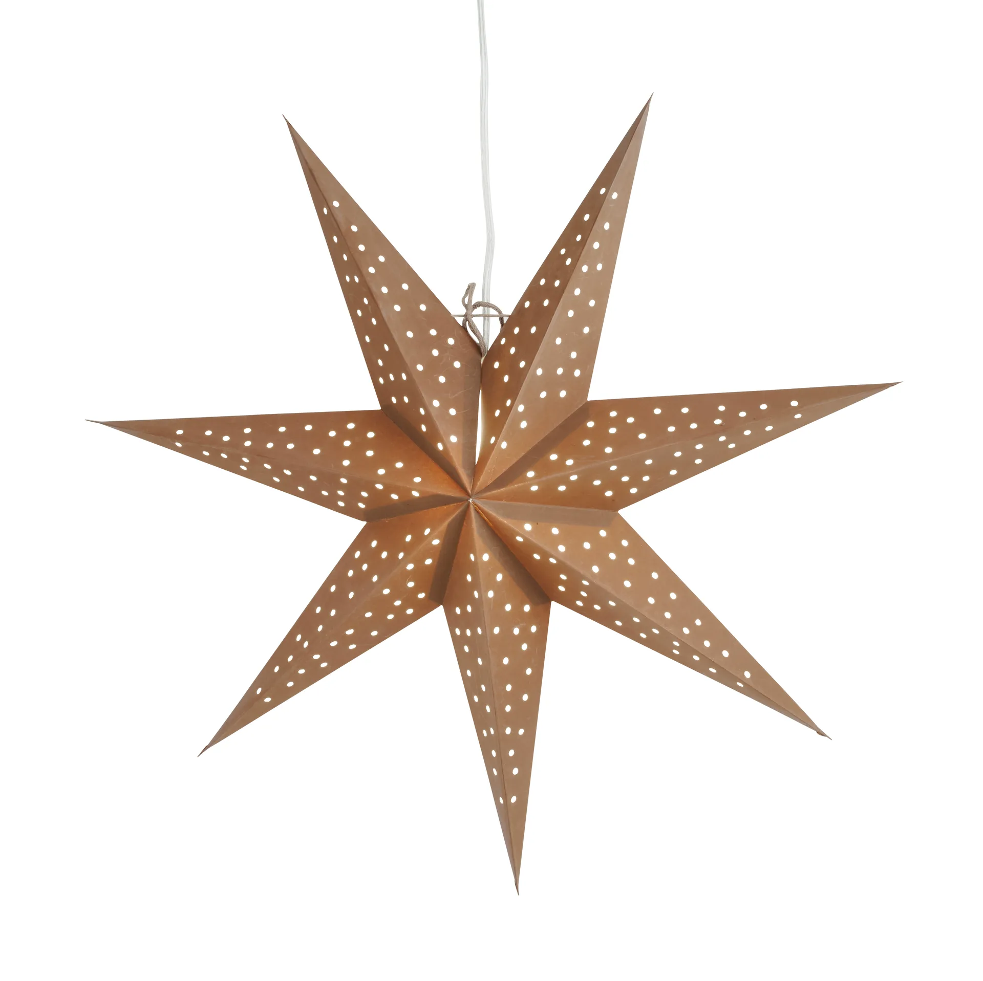 Stella adventsstjärna mocca, Ø60 cm Watt & Veke