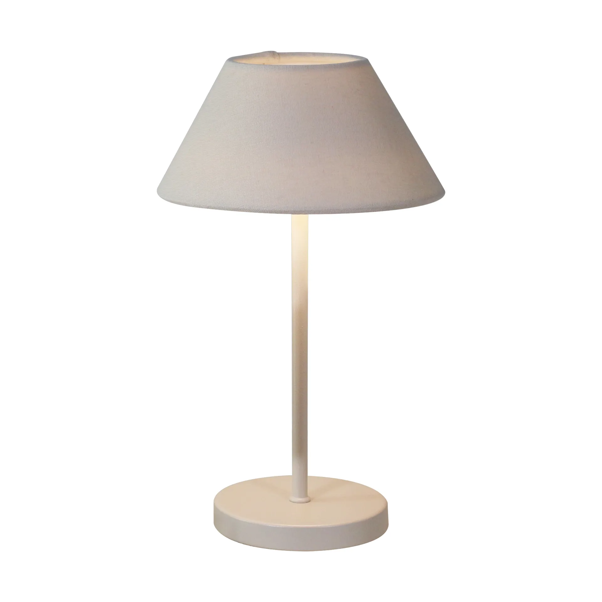 Teya bordslampa portabel, Offwhite, Ø15x26 cm Watt & Veke