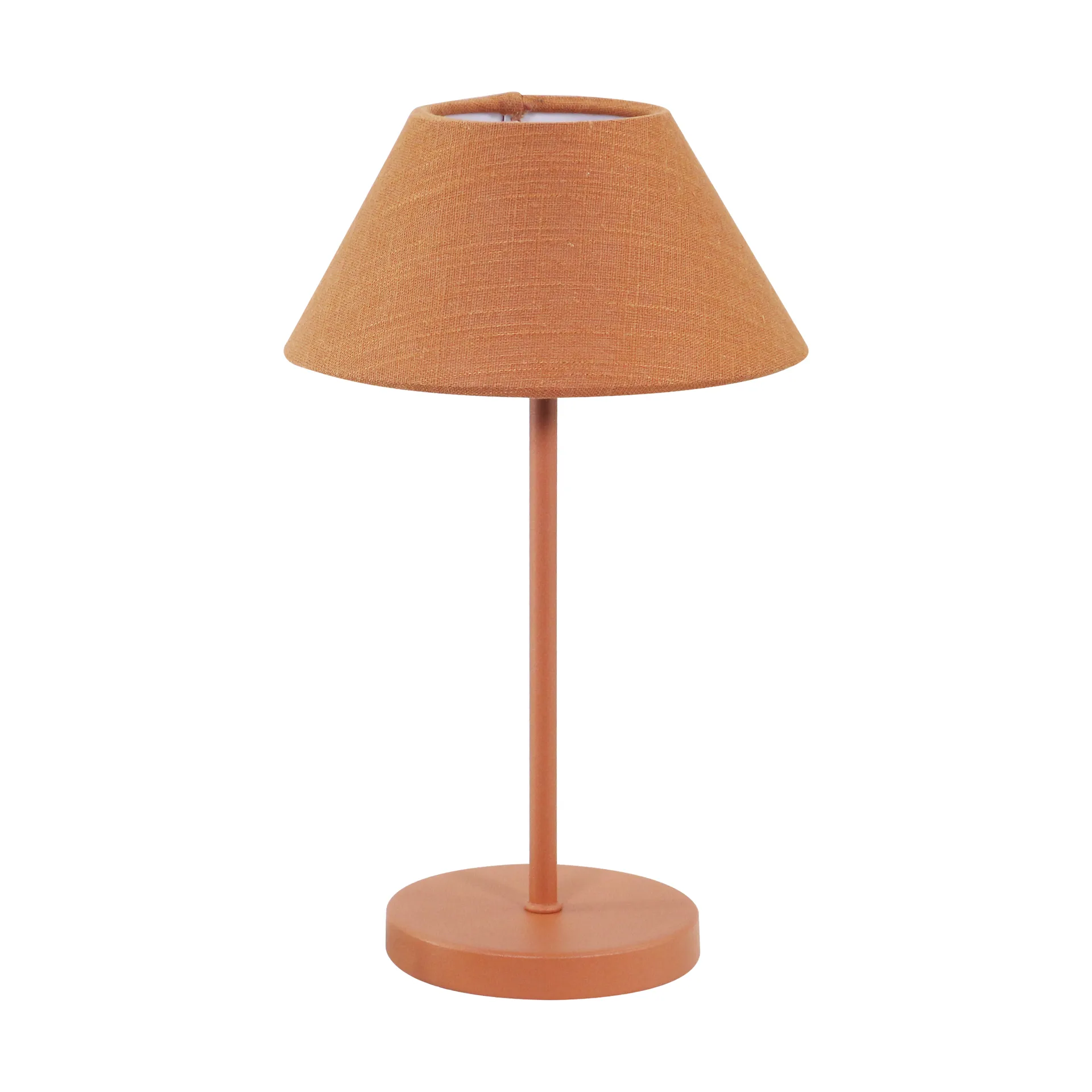 Teya bordslampa portabel, Terracotta, Ø15x26 cm Watt & Veke
