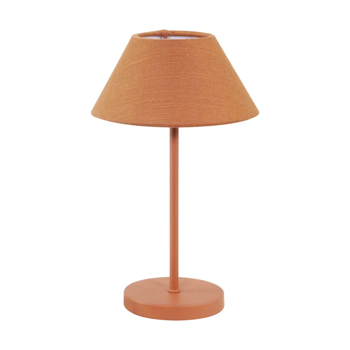 Teya bordslampa portabel - Terracotta, Ø15x26 cm - Watt & Veke