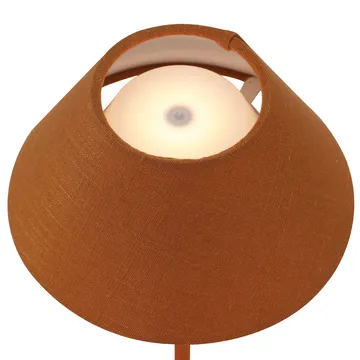 Teya bordslampa portabel - Terracotta, Ø15x26 cm - Watt & Veke