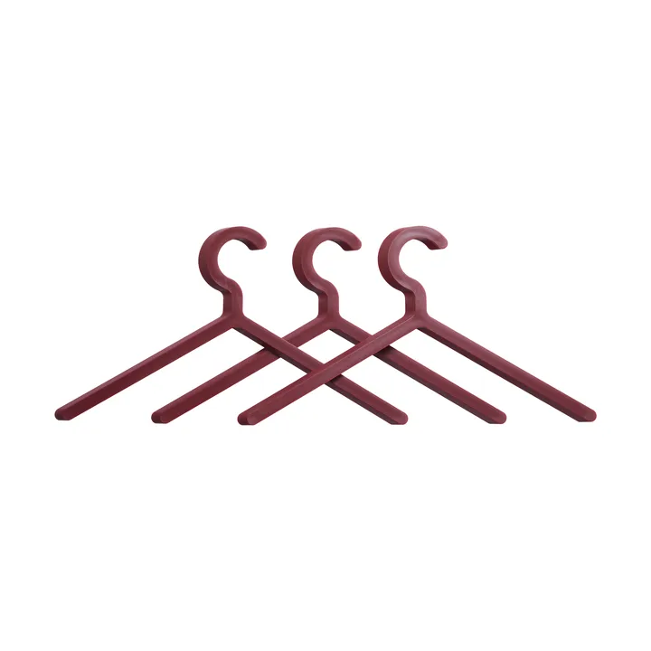 Illusion galge, 3-pack - Deep red - Woud