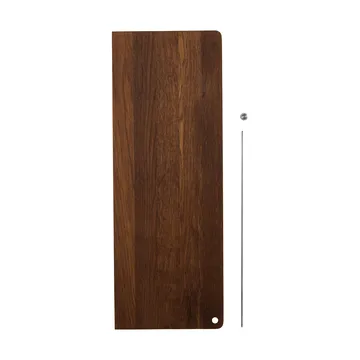 Stedge Add-on hylla - Rökt ek-borstat stål, 60 cm - Woud