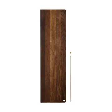 Stedge Add-on hylla - Rökt ek-mässing, 80 cm - Woud