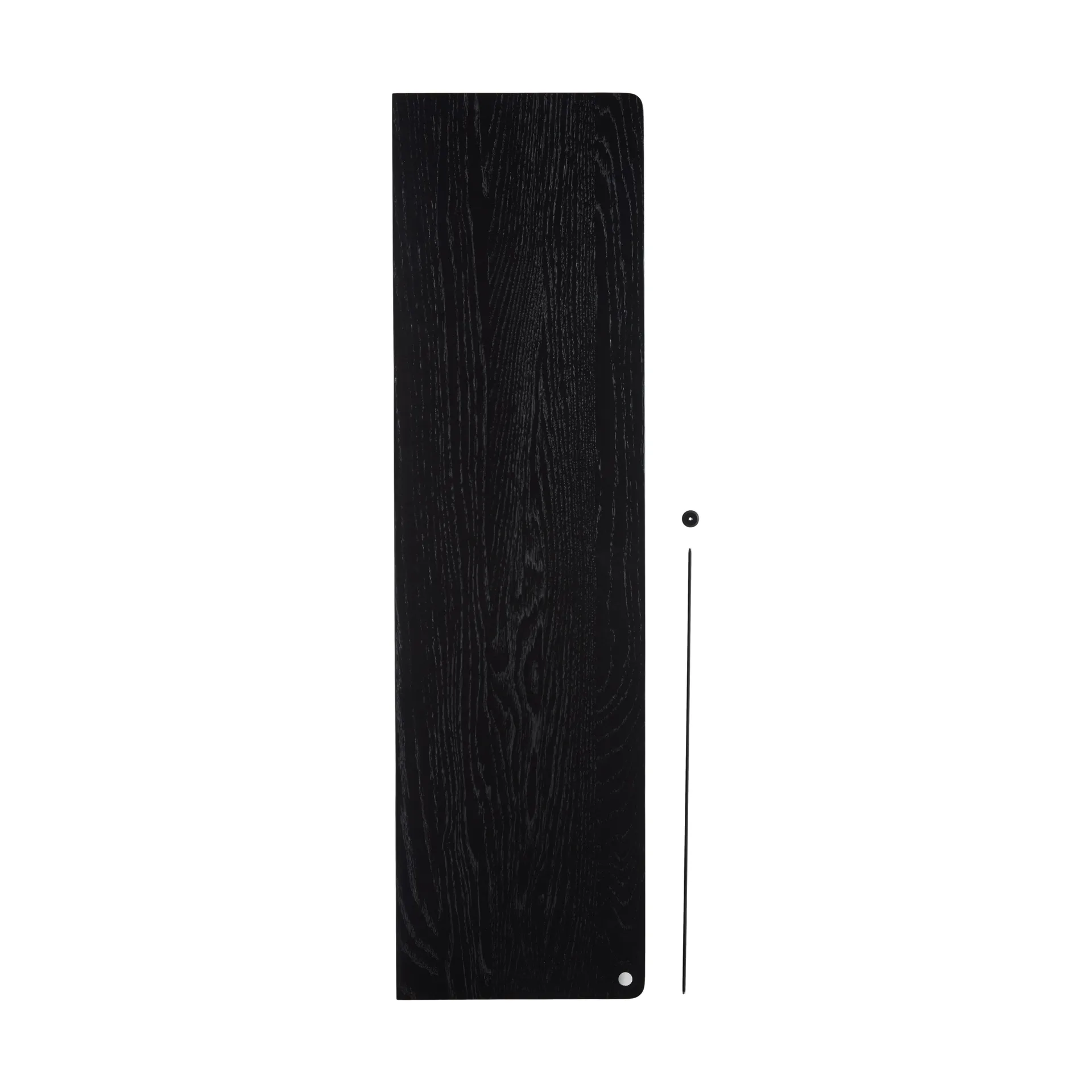 Stedge Add-on hylla, Svart ek-svart, 80 cm Woud