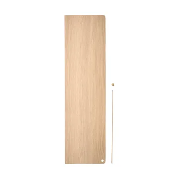 Stedge Add-on hylla - Vitpig. ek-mässing, 60 cm - Woud
