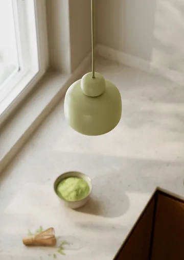 Stone pendel opalglas - Matcha green - Woud