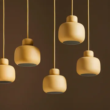 Stone pendel opalglas - Senapsgul - Woud