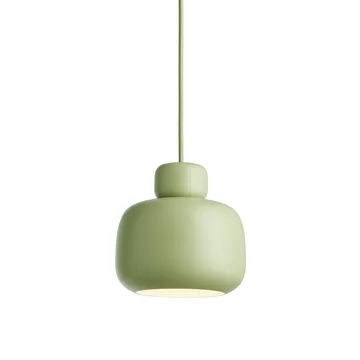 Stone taklampa small - Matcha green - Woud