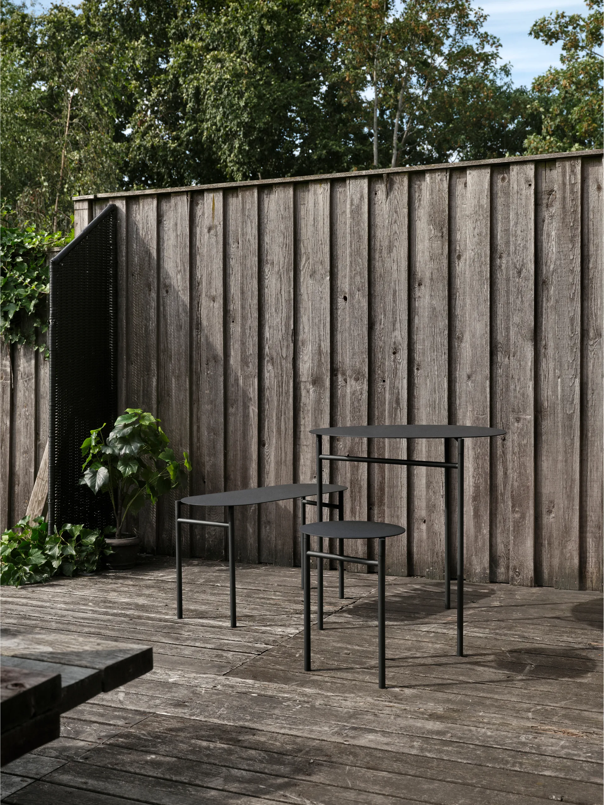 Disc bänk 33x80 cm, Black Zone Denmark