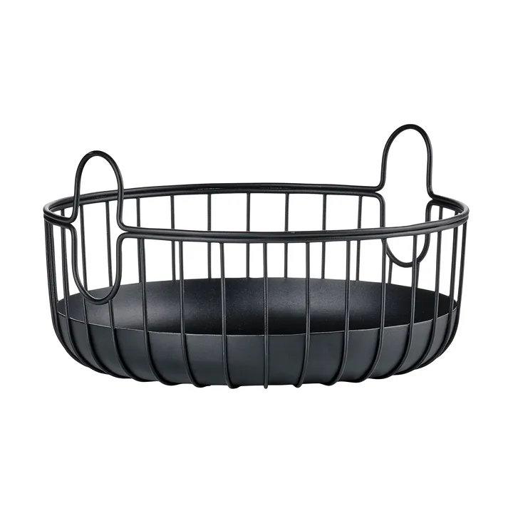 Inu korg Ø22x8 cm - Black - Zone Denmark