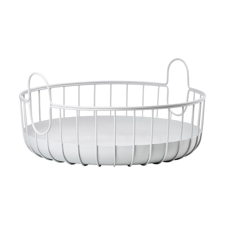 Inu korg Ø38x18 cm - Soft Grey - Zone Denmark