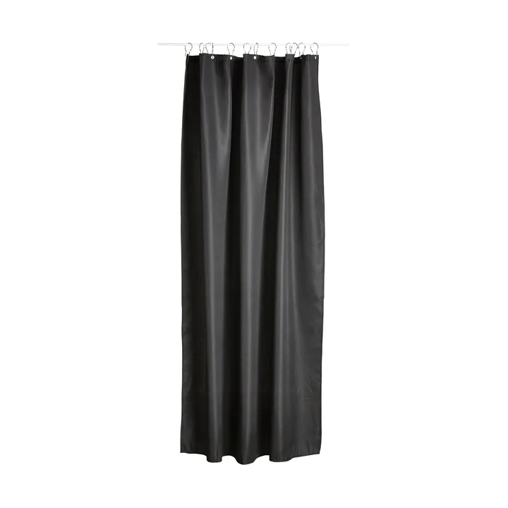 Lux duschdraperi - Black, 180x220 cm - Zone Denmark