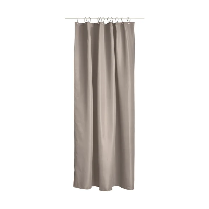 Lux duschdraperi - Taupe, 180x220 cm - Zone Denmark