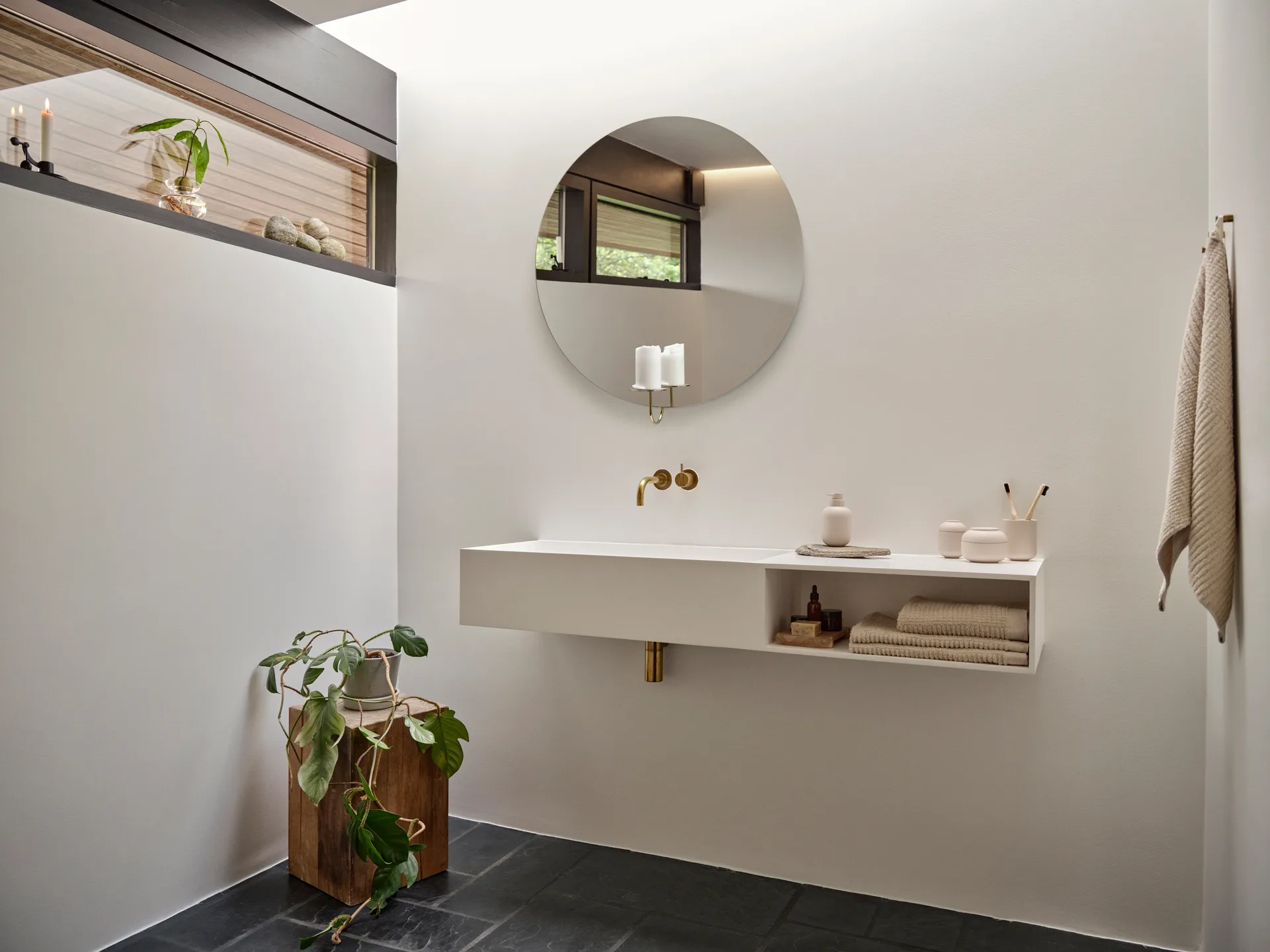 Sensu tandborstmugg Ø7,4x9,5 cm, Sand Zone Denmark