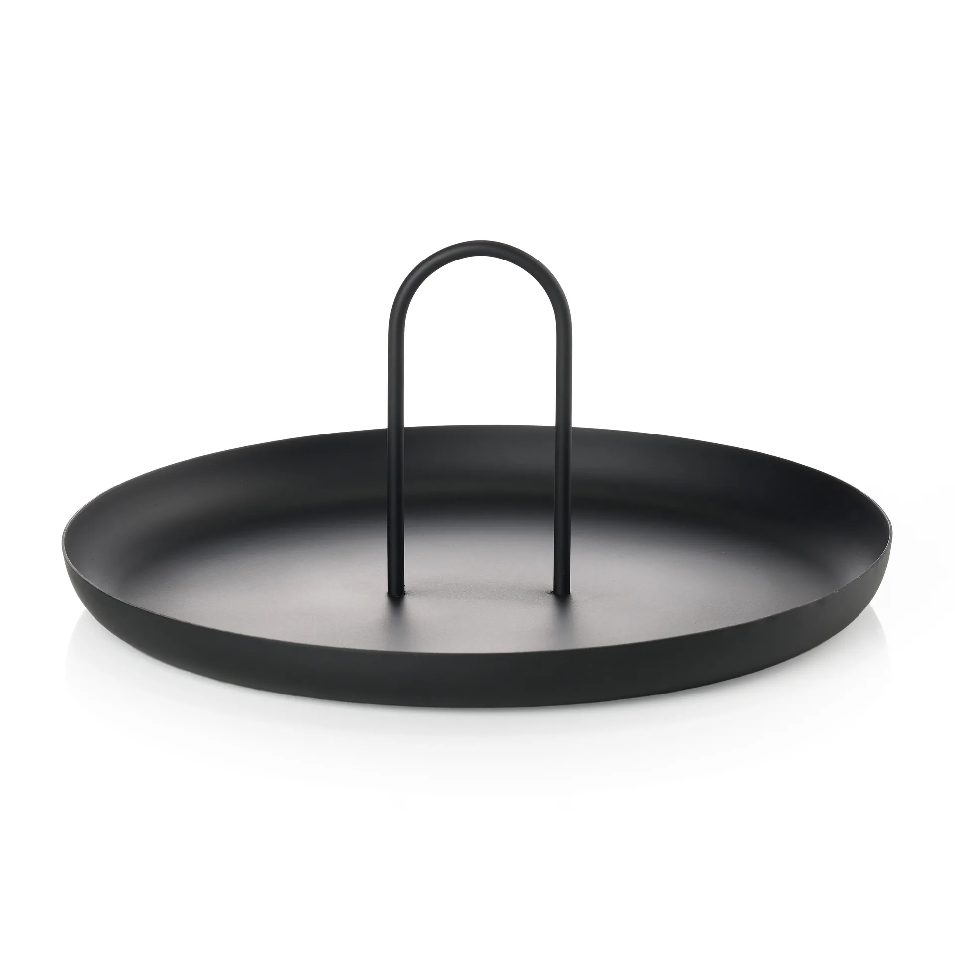 Singles bricka med handtag Ø20 cm, Black Zone Denmark