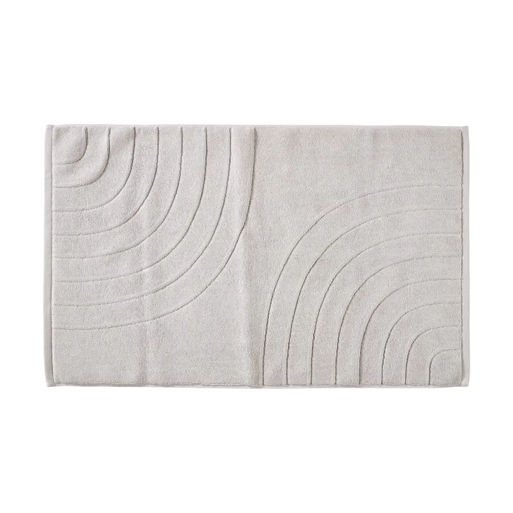 Time badrumsmatta 50x80 cm - Soft grey - Zone Denmark