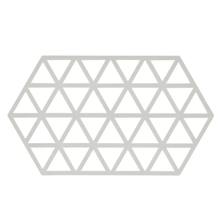 Triangle grytunderlägg stor - Warm grey - Zone Denmark